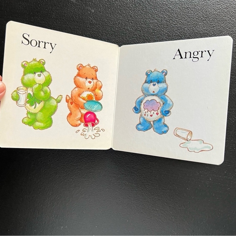Vintage The Care Bears Book of Feelings 1984-Small Hardcover Book - Picture 9 of 9